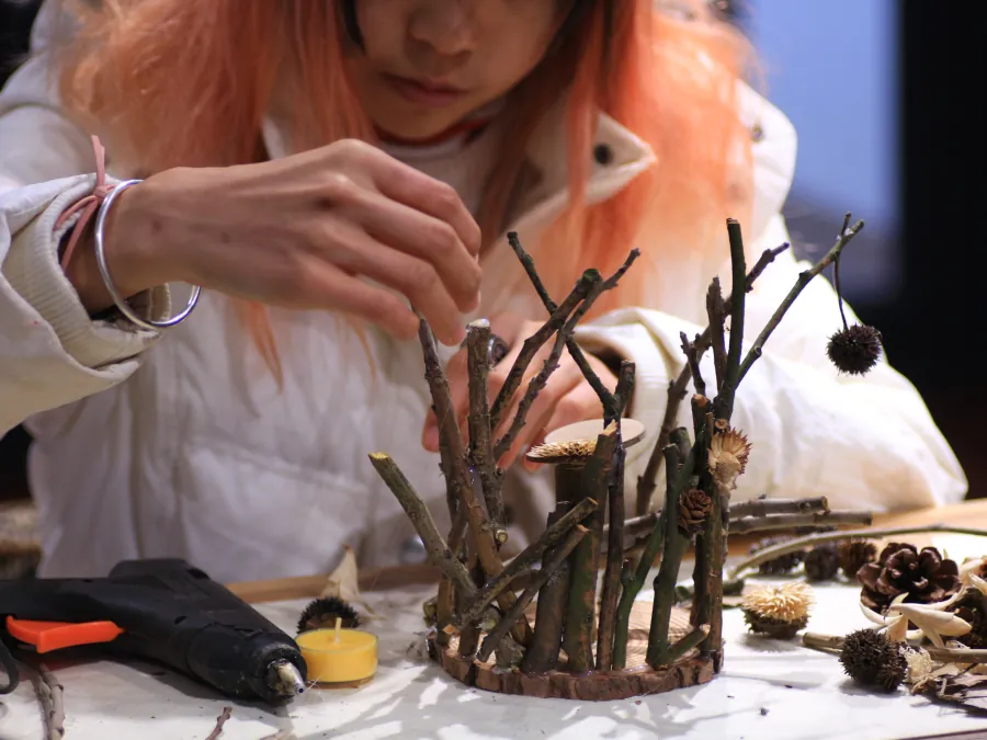 手工制作现场