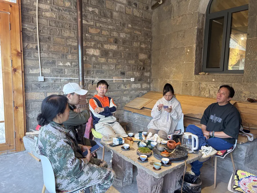 大前村围坐茶会与共建交流